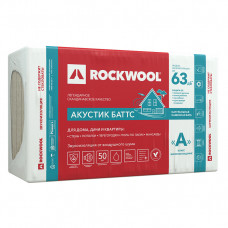 Шумоизоляция Rockwool Акустик Баттс 75х600х1000 мм 4,8 кв.м Шумоизоляция Rockwool Акустик Баттс 75х600х1000 мм 4,8 кв.м